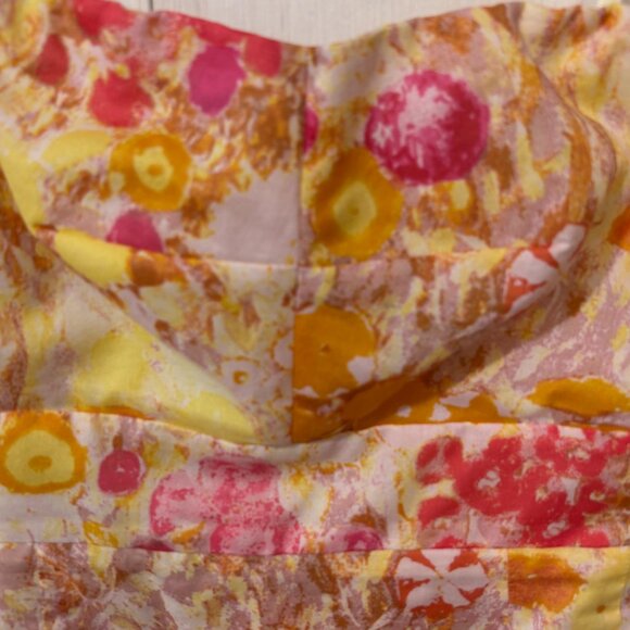 J Crew Sunshine Peony Floral Coccinelle Dress, Sz 0 - Picture 6 of 7